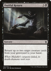 Retorno Obediente / Dutiful Return - Magic: The Gathering - MoxLand